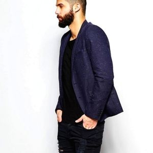 Only&sons Suit Jacket With Fleck In Slim Fit